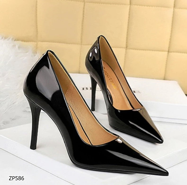 Tacones de color online negro